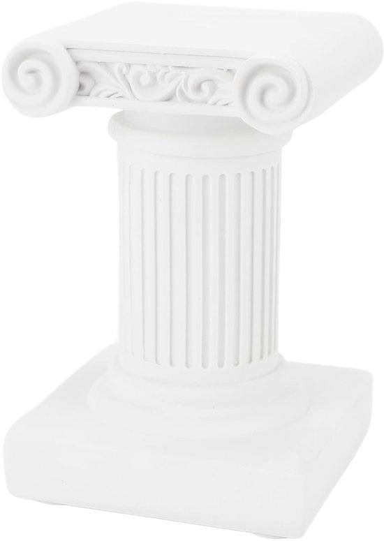 Decorazione per Tavolo Mini Colonna Romana - Decorazione per Matrimonio - Colonna Greca - Materiale Sicuro - Ecologico - Bella Decorazione