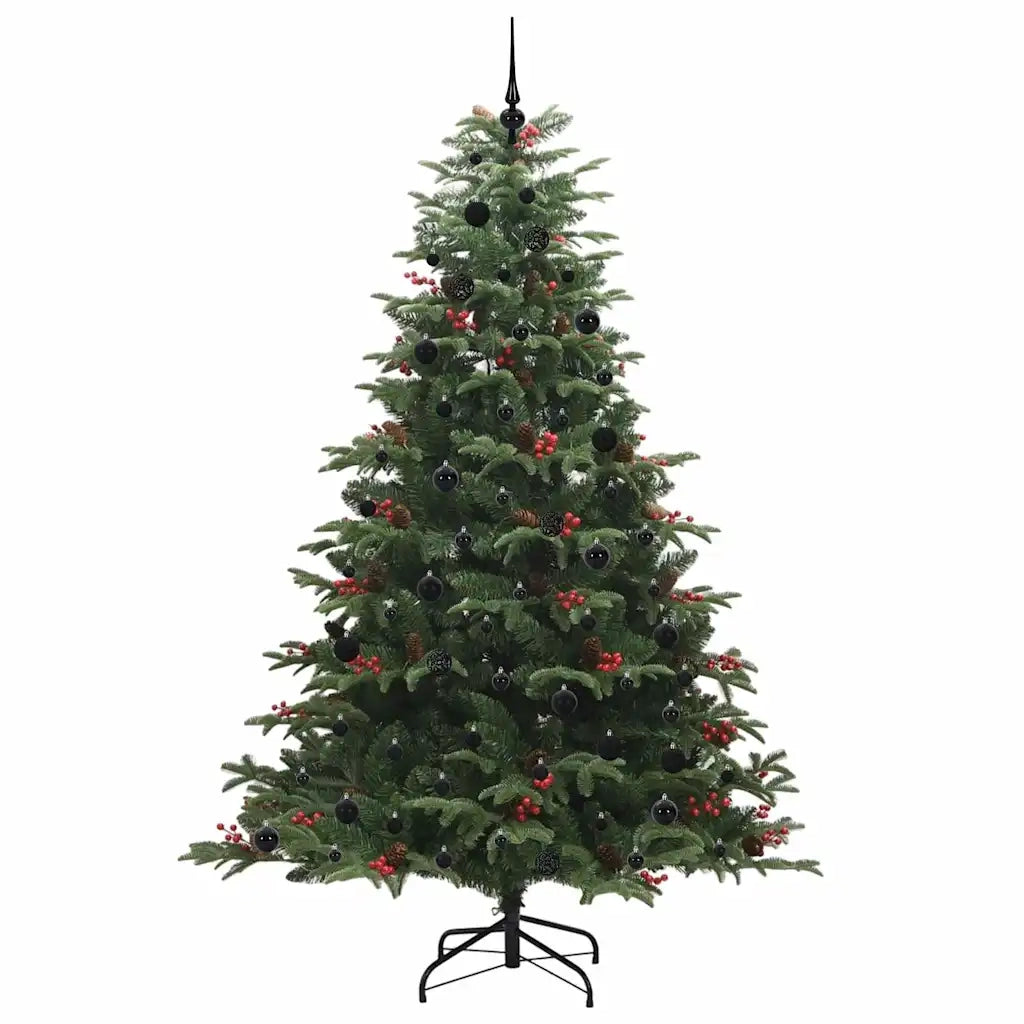 Albero di Natale artificiale con 300 LED Verde 240 cm 3395569