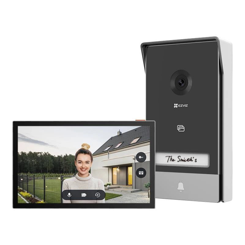 VIDEOCITOFONO EZVIZ HP7 - 2K - SCHERMO TOUCH 7"" - CONTROLLO REMOTO - RILEVAMENTO MOVIMENTO - AUDIO BIDIREZIONALE - SBLOCCO RFID
