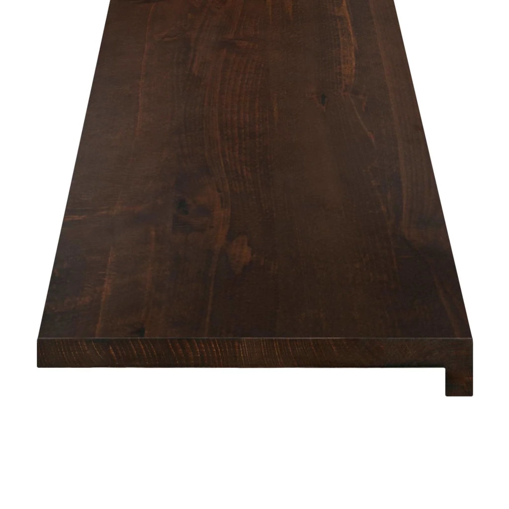 Tappeti per scale 16 pz 80 x 25 x 2 cm Marrone Scuro 3446449