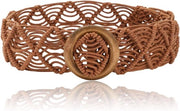 Tailleriem Rotan Gevlocht per Donna - 6cm*110cm