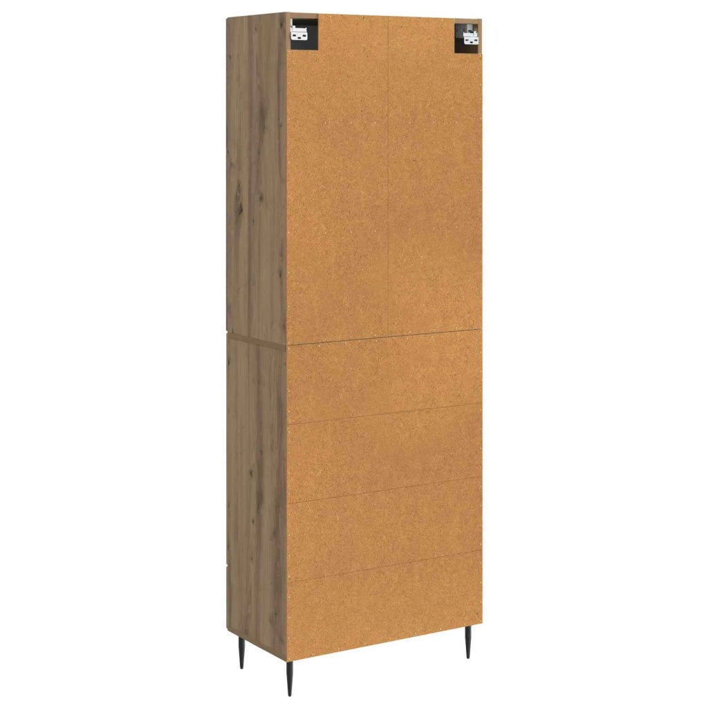 Set di armadi 2 pcs Rovere Artigianale 66 x 34,5 x 89,5 cm 3416672