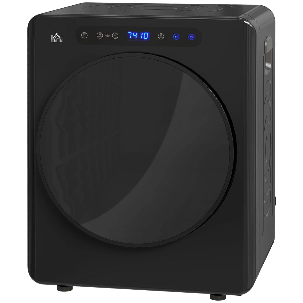 Asciugatrice a condensazione elettrica ¨C Minimal ¨C 1000 W 3 Kg nero acciaio inox