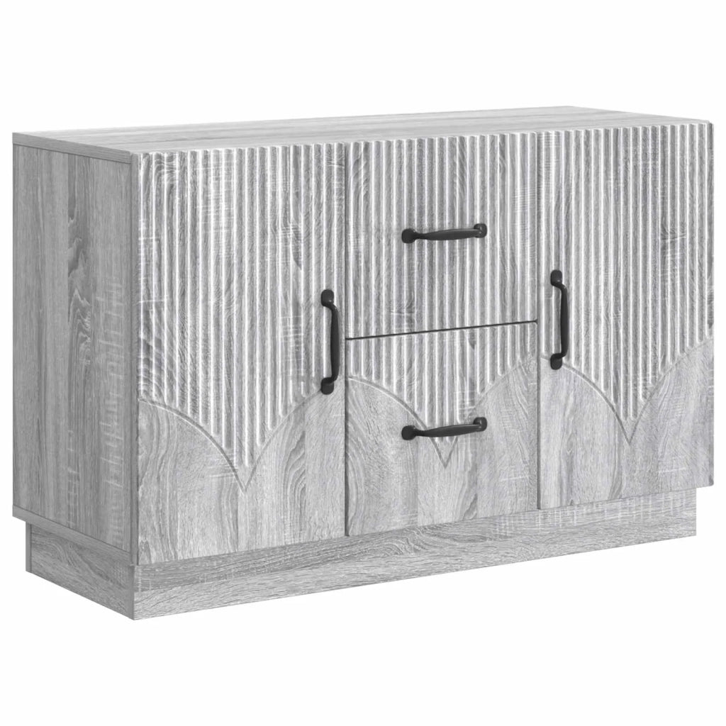Credenza | Madia | Buffet da pranzo | Armadio da pranzo Grigio Sonoma 89 x 34,5 x 57 cm Legno ingegnerizzato