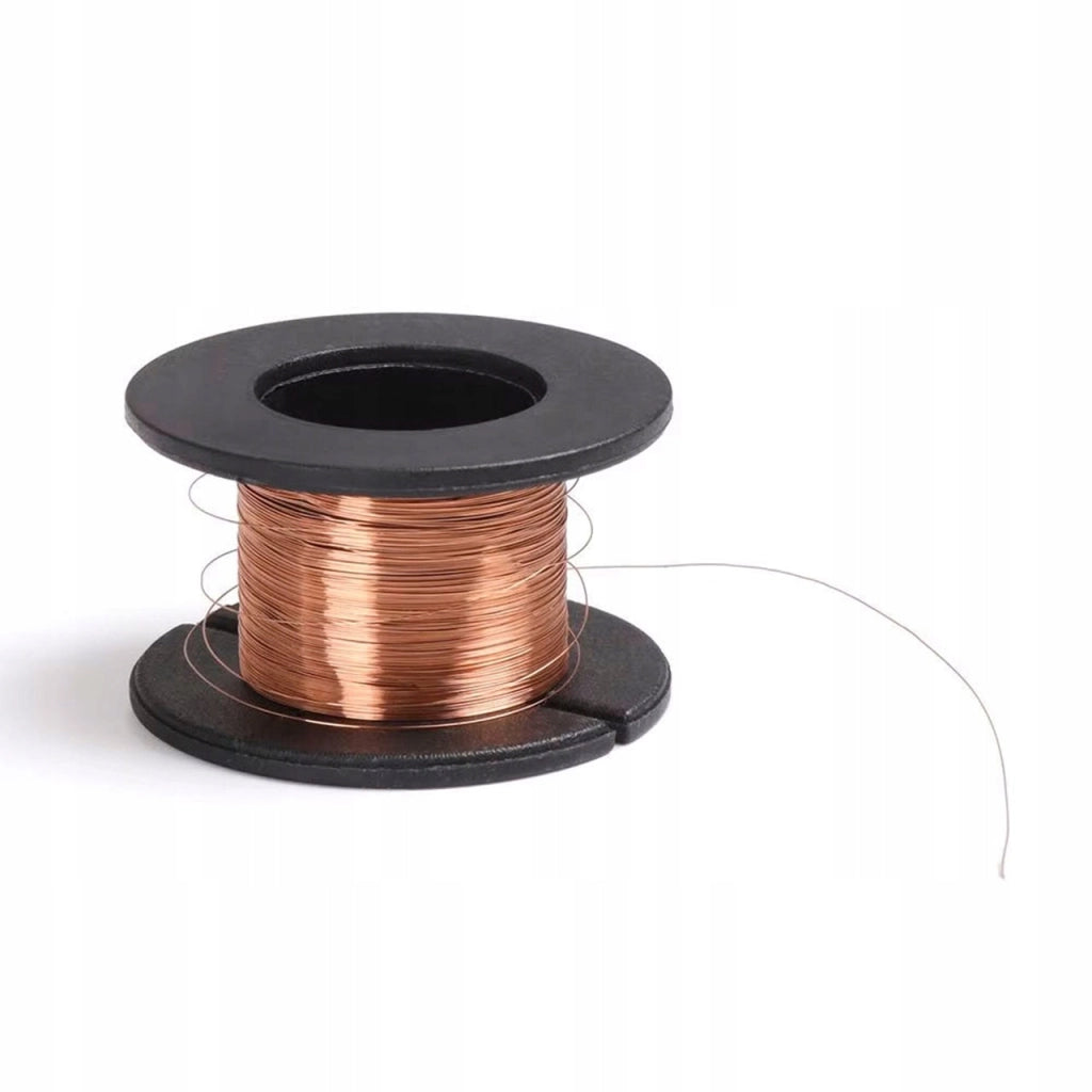 Filo di Rame 15 m 0,1 mm – Alta Precisione per Elettronica | Resistente a 200°C | Riparazioni PCB, Smartphone, Laptop