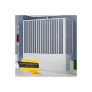 Sopra vasca in pvc bianco doppio scorrevole h150, misura 70x160