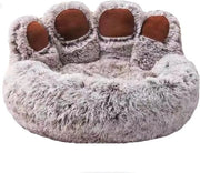 Cuscino per cani - Dimensioni 90x90cm - Peso massimo 20kg - Design unico - Anti-stress - Grigio