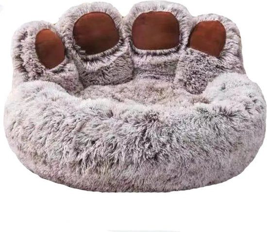 Cuscino per cani - Dimensioni 90x90cm - Peso massimo 20kg - Design unico - Anti-stress - Grigio