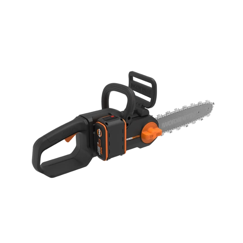 Elettrosega a Batteria WG350E 20V Brushless Barra 30 cm con Batteria 4Ah per Potatura - WORX
