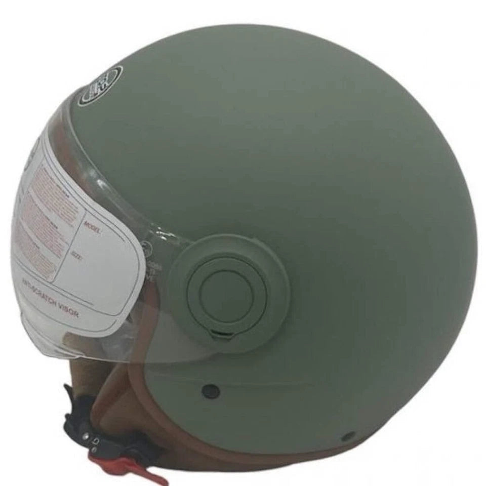 CASCO PER MOTO 'SIRIO MATT' verde - tg. L  - BricoGo