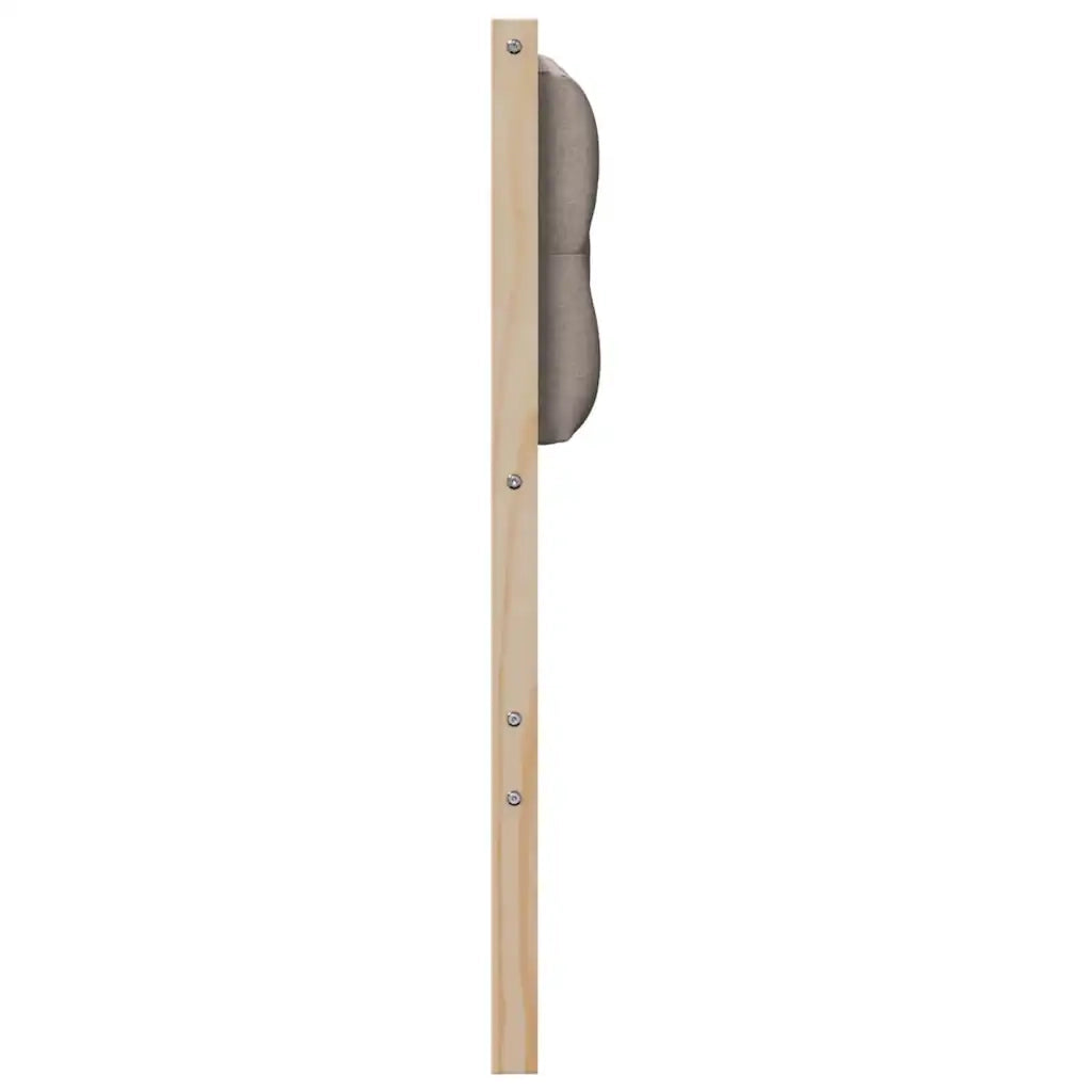 Testiera | Testata Altro Marrone e taupe 140 cm Legno di pino massello