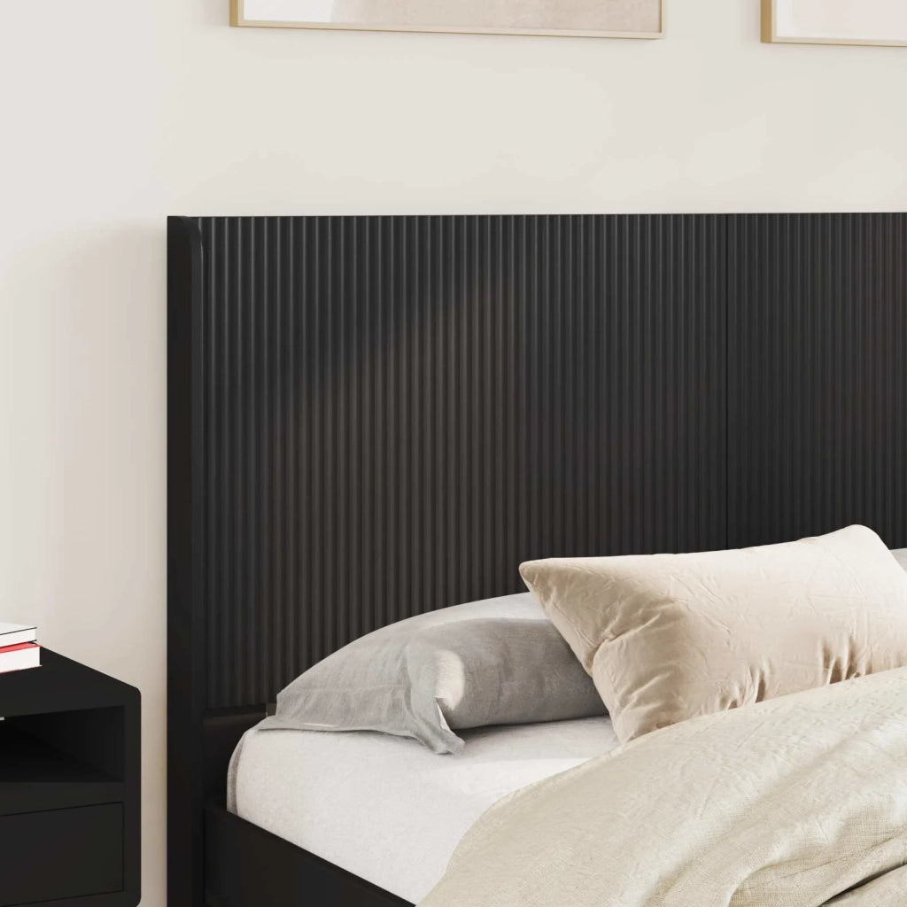 Testiera Letto Nero Legno ingegnerizzato 889586