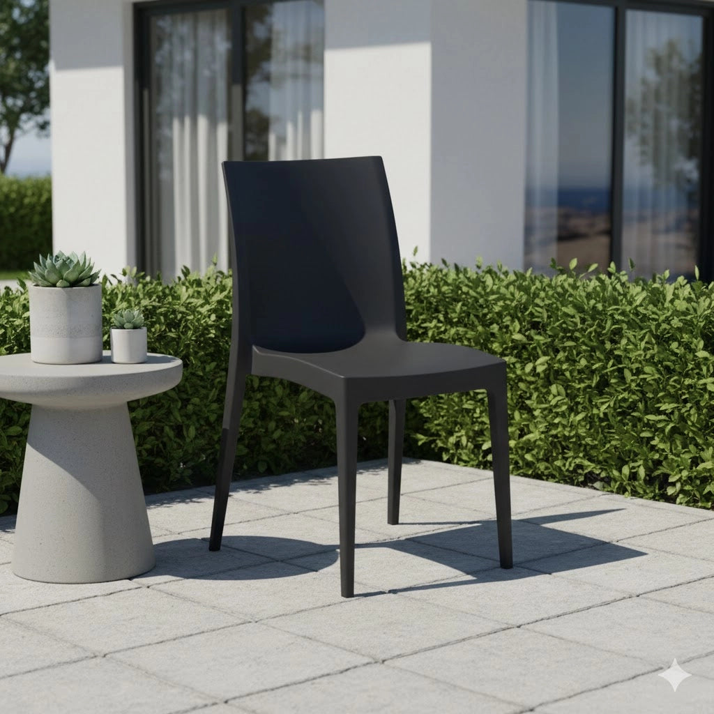 SEDIA IMPILABILE 'MADAM' Col. Antracite - PRO GARDEN