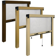 Zanzariera a rullo avvolgibile verticale per finestra Alluminio Riducibile IRS Misure: 160 X 160 , Colore: Bianco