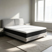 Materassi 140 x 190 cm, materassi per 2 persone, in memory foam sagomato, spessore 25 cm (solo con 1 materasso)