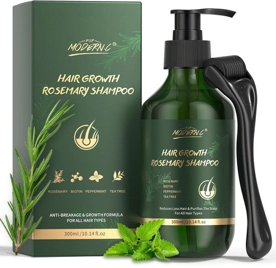 Shampoo anti-pelinga con biotina - idra e nutre con ingredienti naturali - stimola la crescita capillare