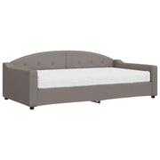 Divano letto | Sof¨¤ letto | Letto singolo con Materasso Tortora 100x200 cm in Tessuto