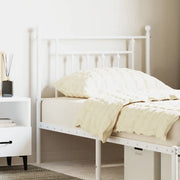 Testiera di Ricambio in Metallo Bianco 80 cm 353613