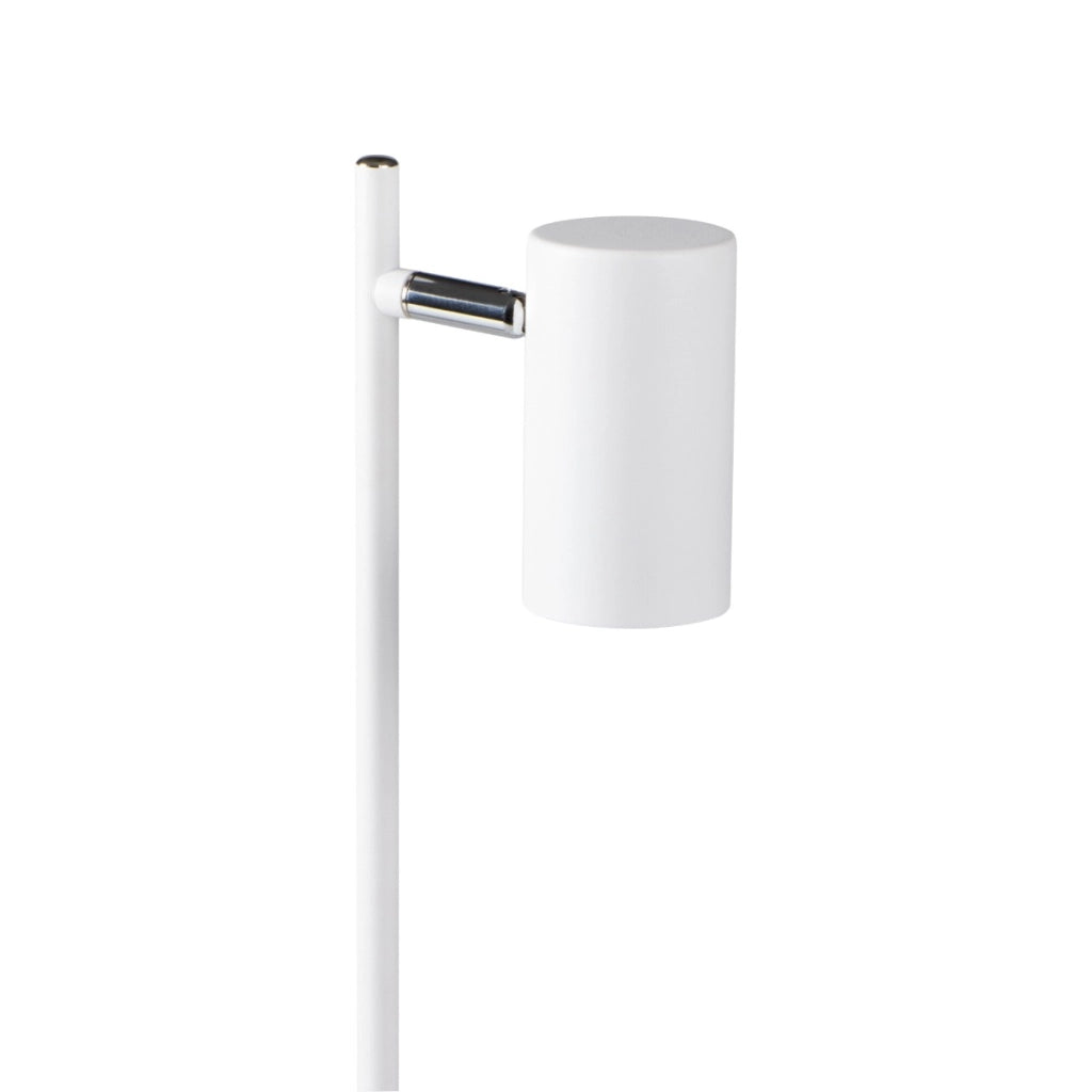 Lampada da tavolo bianca orientabile EVALO TL GU10 10W Kanlux