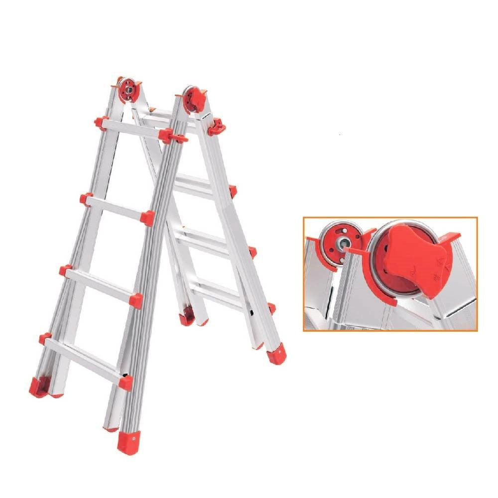 SCALA MULTIUSO 'SQUADRA PIU'' 4+5 gradini - MARCHETTI