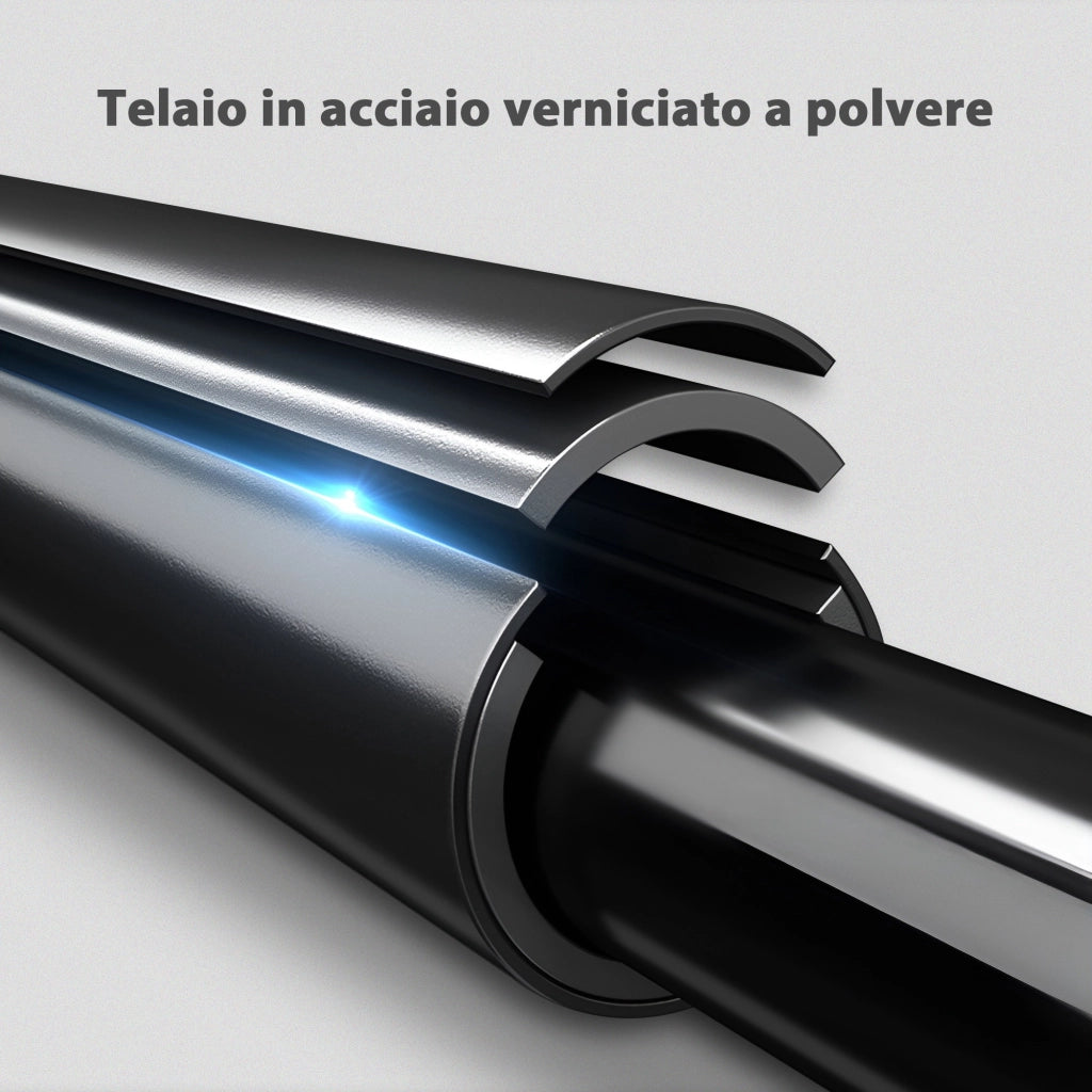 Set Barre per Dip Regolabile ¨C zephmum ¨C 4 Altezze, Acciaio, Nero, 70x50x80-105 cm