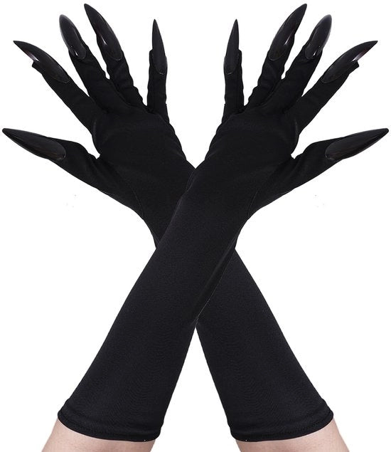 Manici per costume - lunghe dita - Halloween - accessori da costume - leggeri e resistenti - adatti per costumi da animale - manici per costume