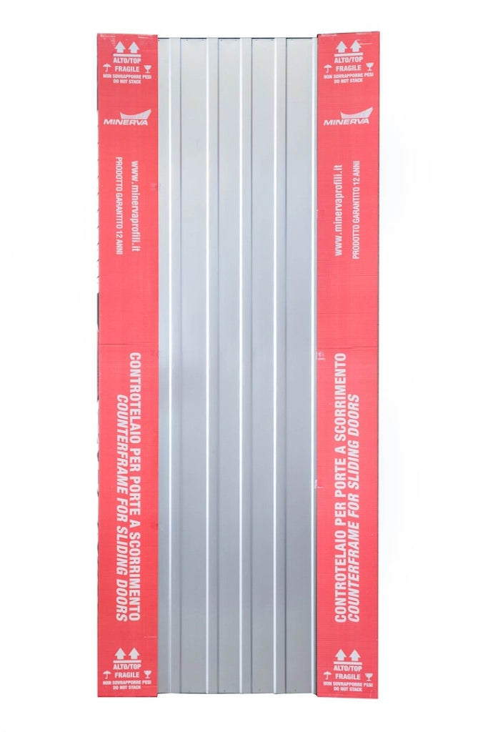 Controtelaio a scomparsa per cartongesso - Telaio in Acciaio : Dimensione - 70X210CM, Spessore - 10,5CM