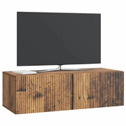 Mobile TV da Muro | Armadietto TV | Mobile Porta TV Legno antico 98 x 41 x 30 cm