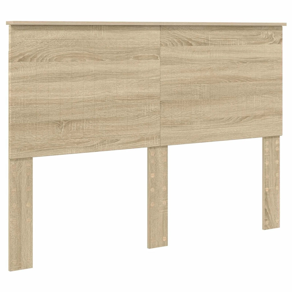 Testiera | Testata con Testiera | Testata Rovere Sonoma 140 cm Legno multistrato