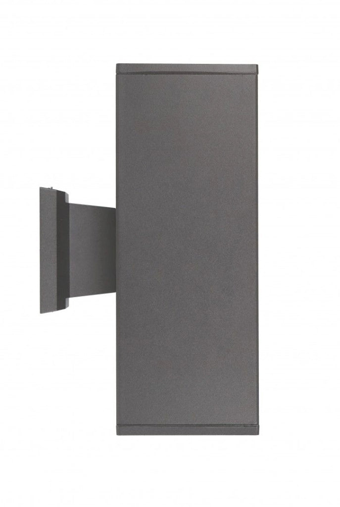 Applique esterno 30x12cm 2xE27 grigio scuro IP54 SU-MA