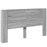 Testiera | Testata Grigio Sonoma 180 x 16,5 x 103,5 cm Legno multistrato