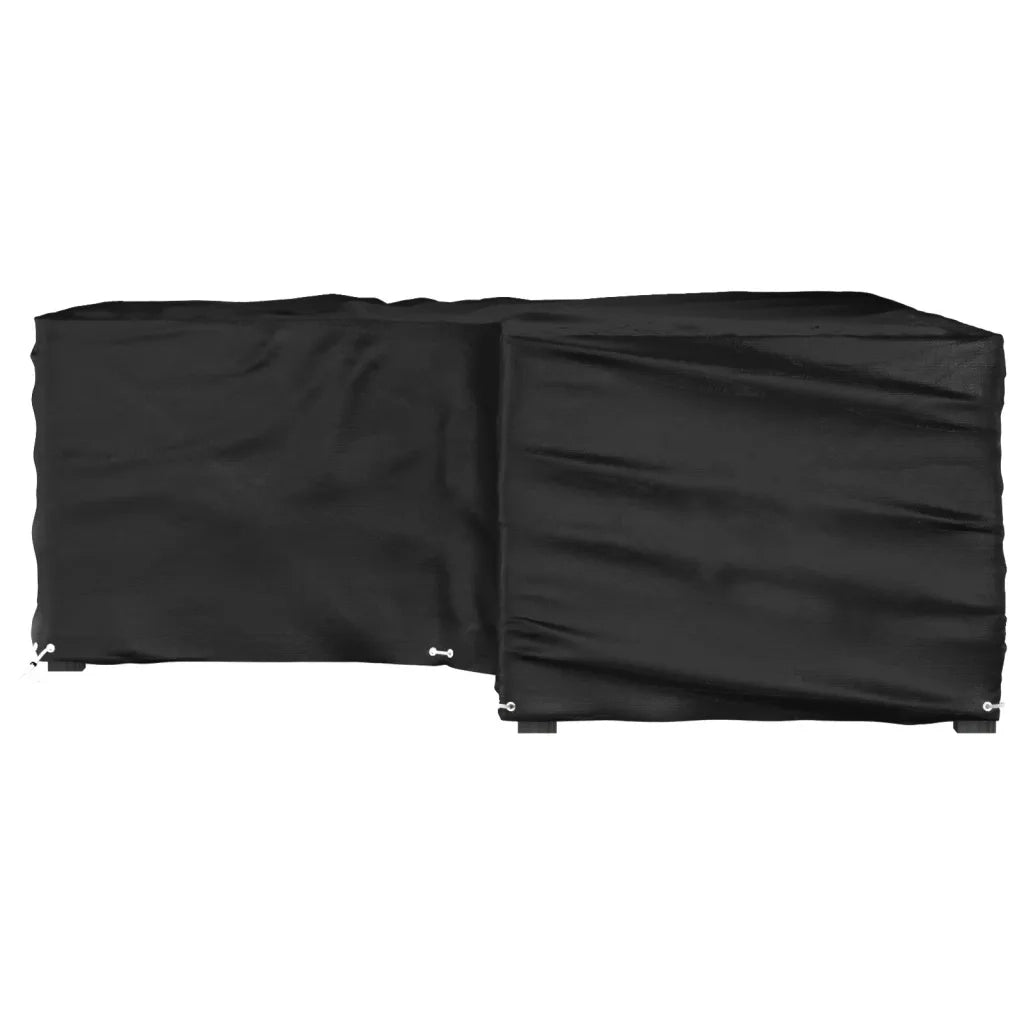 Copertura Mobili da Giardino a L 12 Occhielli 185x185x70 cm 319313