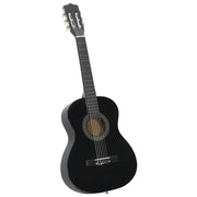 Chitarra Classica per Principianti e Bambini Nera 3/4 36" 70118