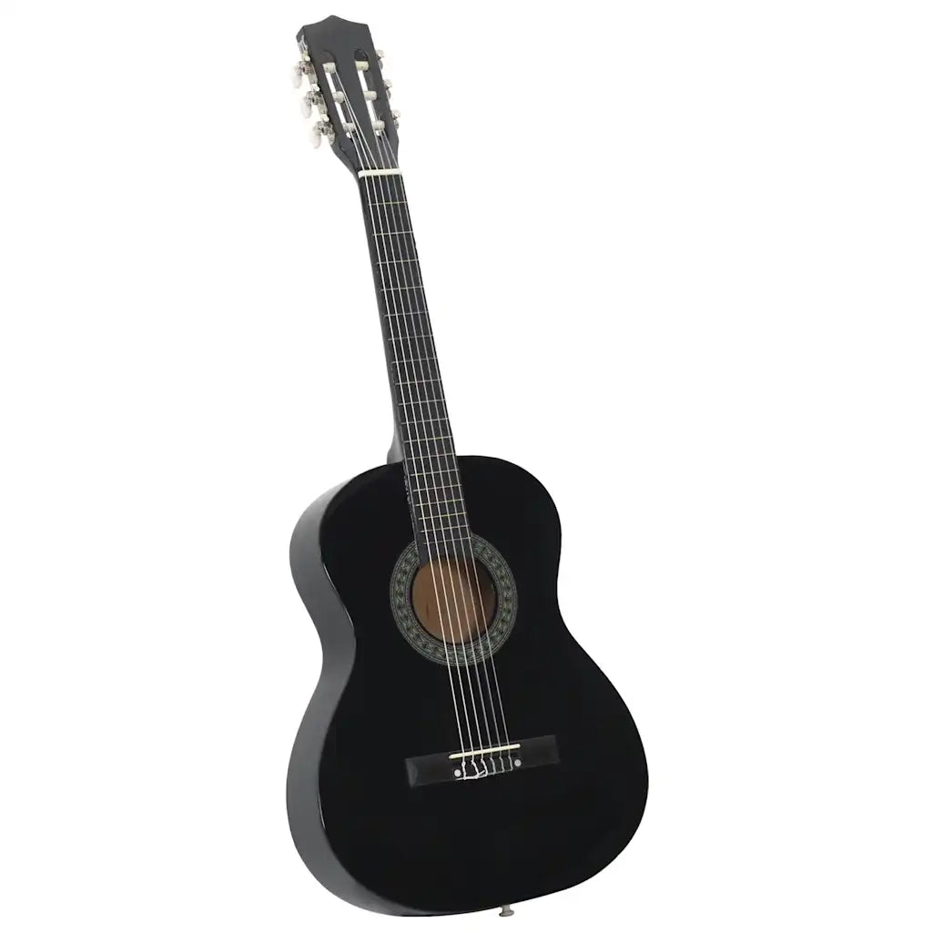 Chitarra Classica per Principianti e Bambini Nera 3/4 36" 70118