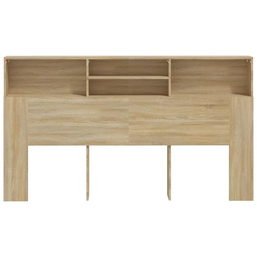 Testiera | Testata con Scomparti Rovere Sonoma 180x19x103,5 cm
