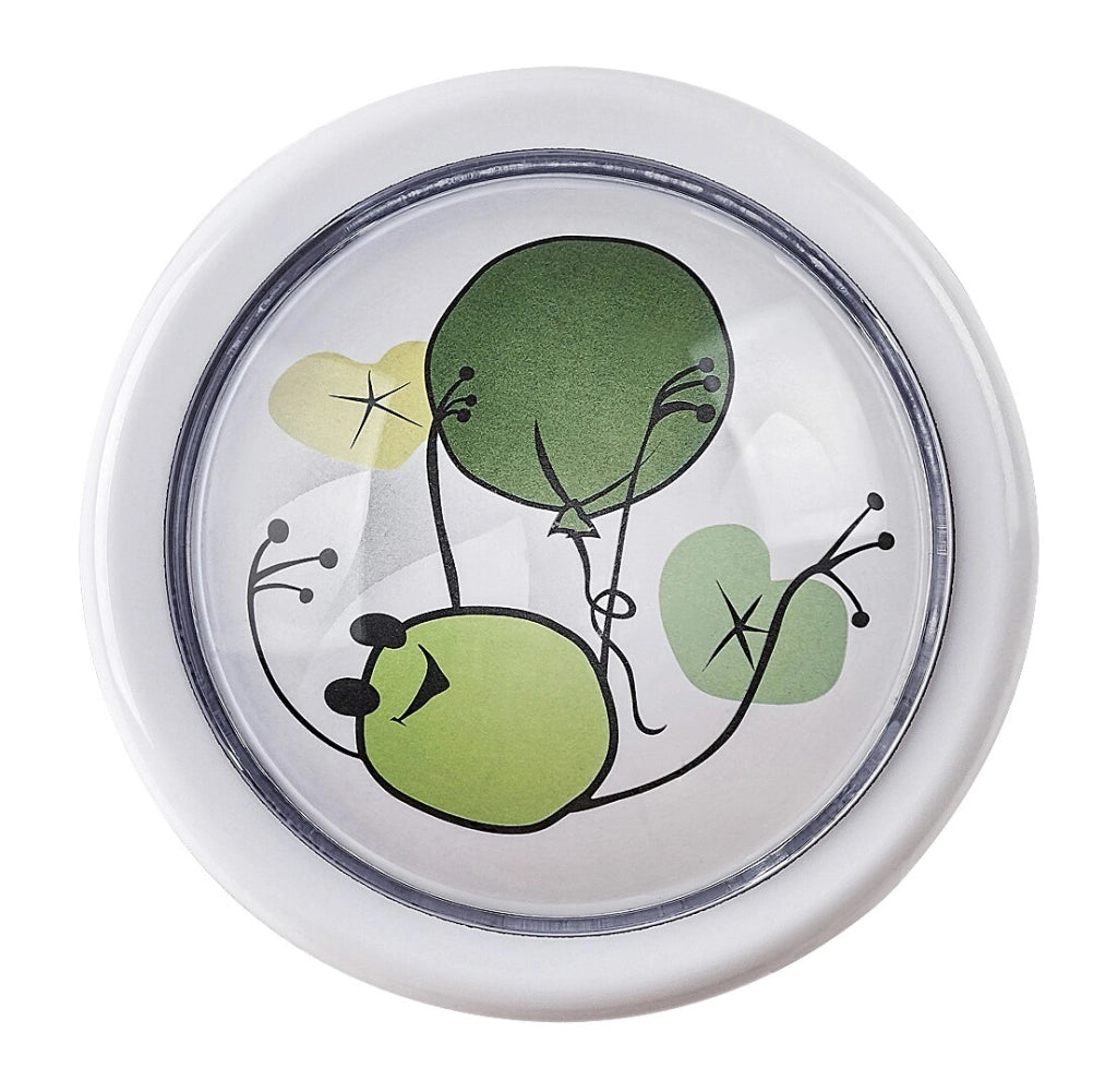 Applique bimbi Rana verde Ø10 LED 0,3W fredda Rabalux