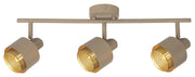Barra faretti Fedora bronzo/oro 3xE14 40W da soffitto Rabalux