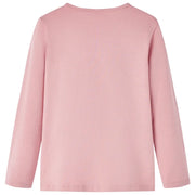 Maglietta per Bambini a Maniche Lunghe Rosa Chiaro 116 13631