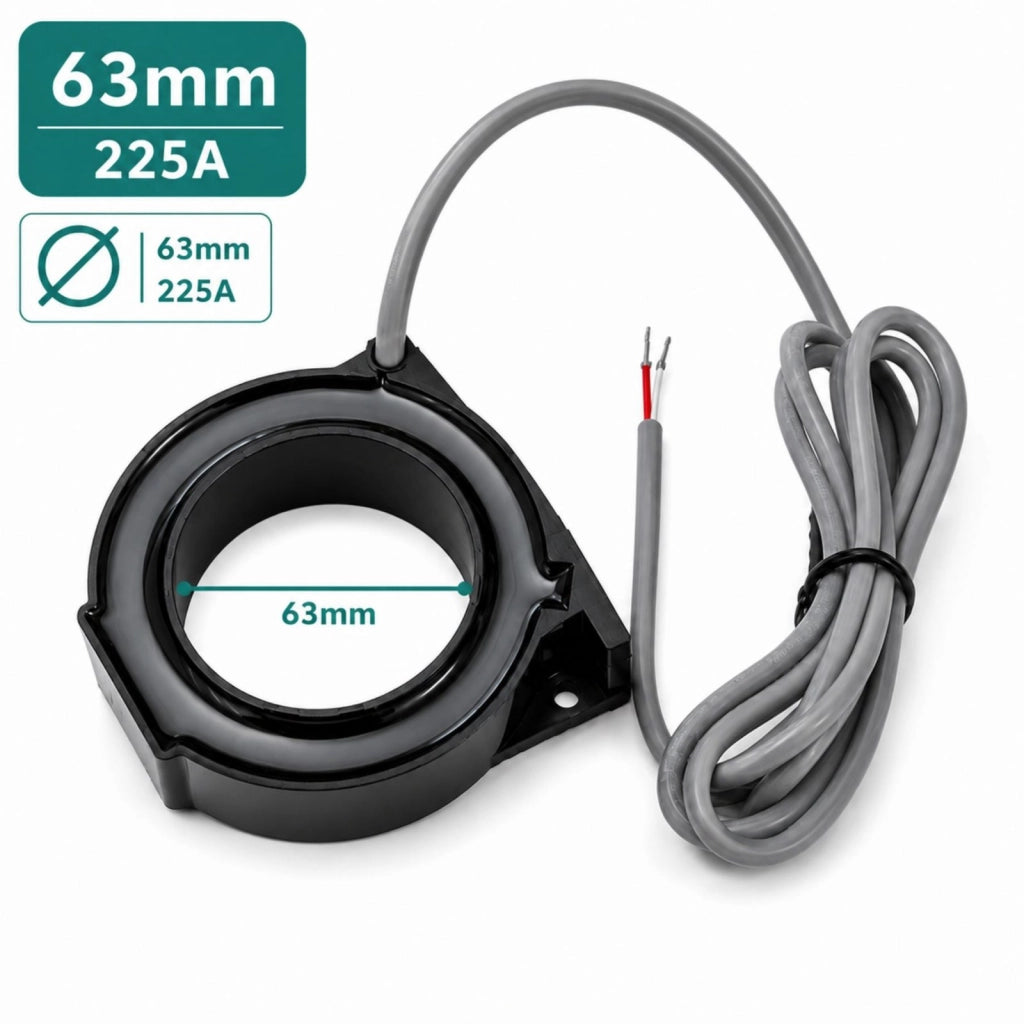 Toroide Esterno ZCT Residual Current Transformer, Diametro Disponibili 26 45 63 80 100 150 200mm (63mm 225A)