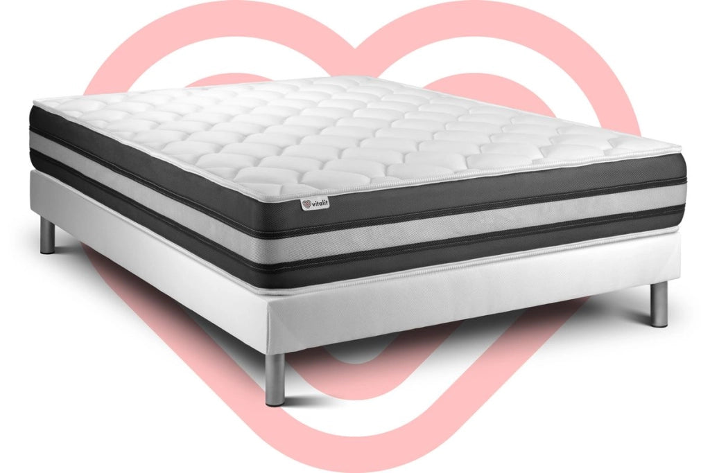 Set materasso e base 140x190 cm - Vitalspring Zen