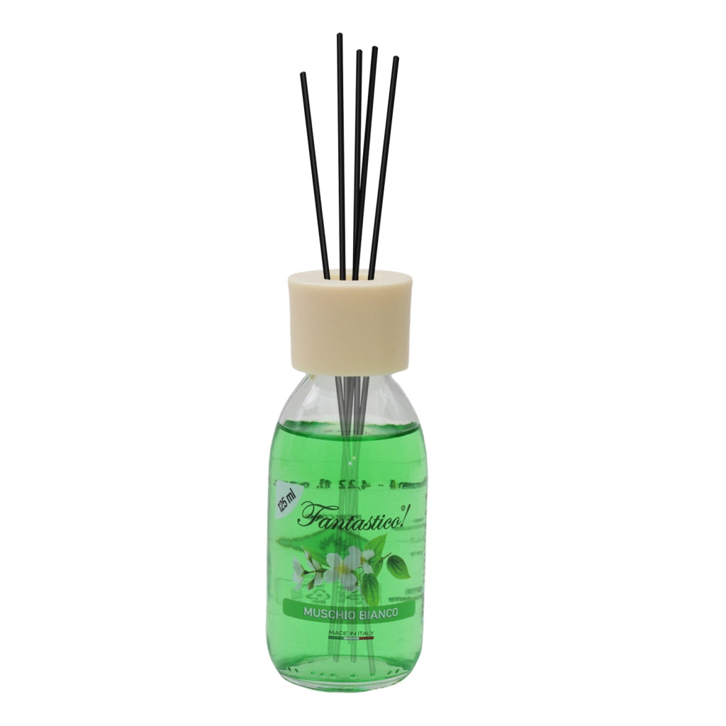 FANTASTICO DIFFUSORE PER AMBIENTE MUSCHIO BIANCO DA 125 ML