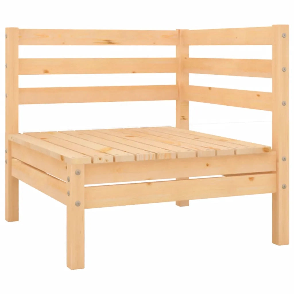 Set Divani da Giardino 3 pz | Set Salotto da Giardino in Legno Massello di Pino