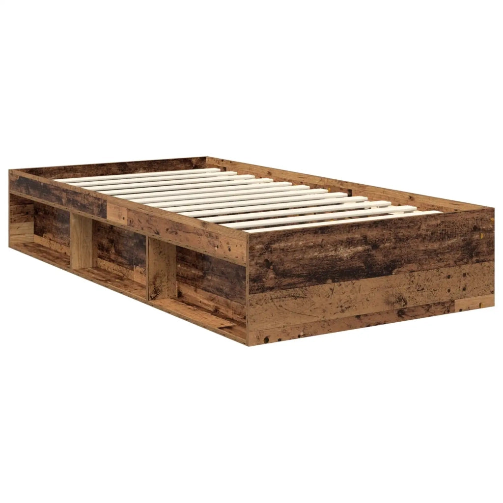 Struttura del letto Legno vecchio 100 x 200 cm Pino massello 3413351