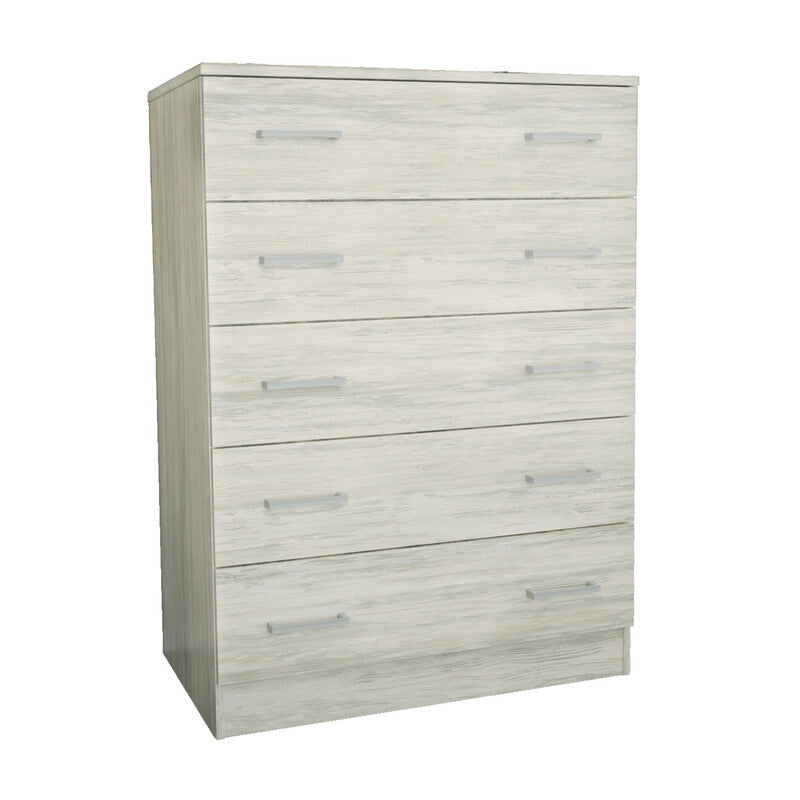 KIT CASSETTIERA 5 CASSETTI 80X45X111 CM BIANCO VEN.K083- 1,0 pz