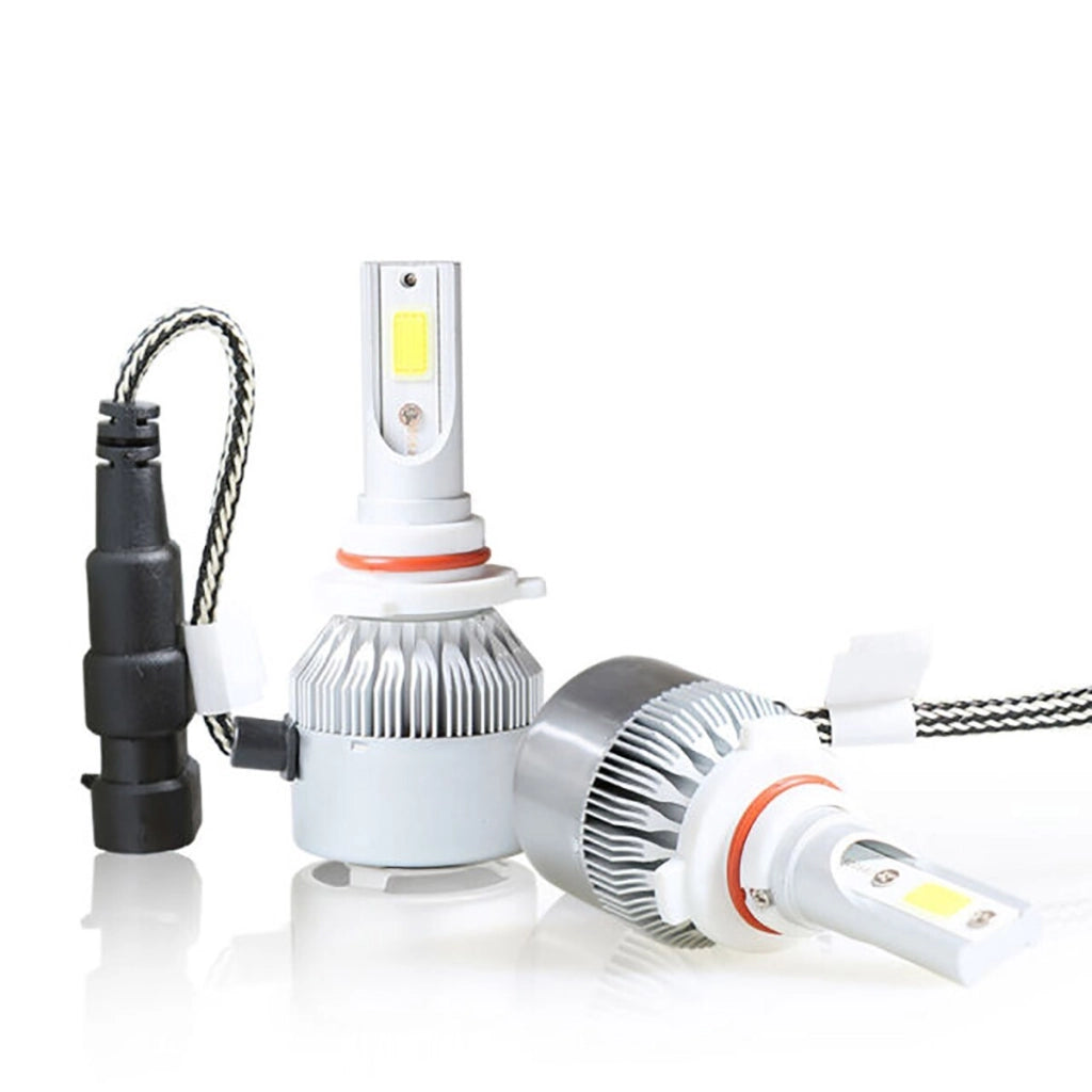 COPPIA LAMPADE FARI RICAMBIO AUTO 9006 HB4 LED 36W ALTA LUMINOSITA BIANCO FREDDO
