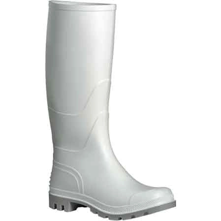 STIVALE IN PVC BIANCO MOD. 'GINOCCHIO' n° 45