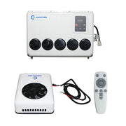 Climatizzatore fisso per macchinari industriali AC universale 12V, 2600W, 8900BTU  con telecomando – Condizionatore d'Aria Climatizzatore Adatto Camion Autobus Camper Caravan