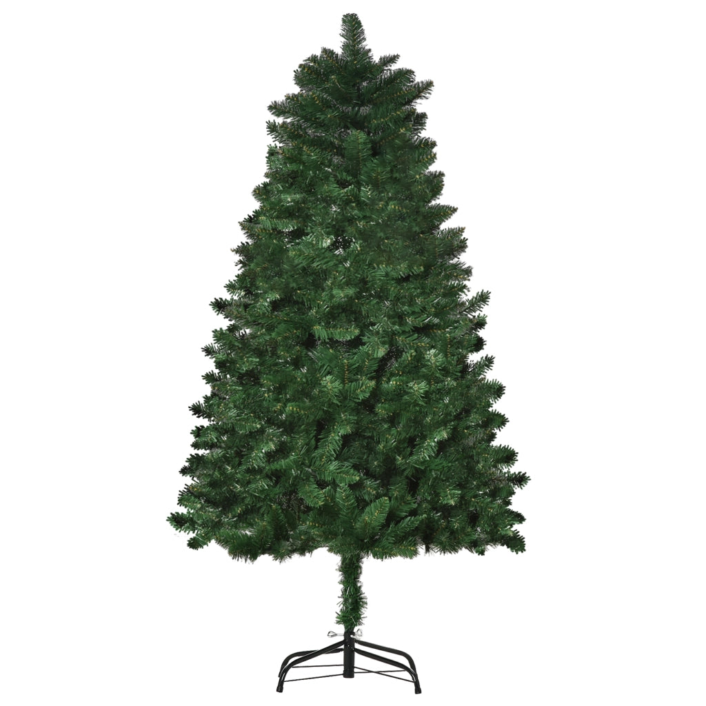 Albero di Natale Artificiale 150 cm ¨C Xylo ¨C 454 Rami PVC Ignifugo Base Pieghevole Verde
