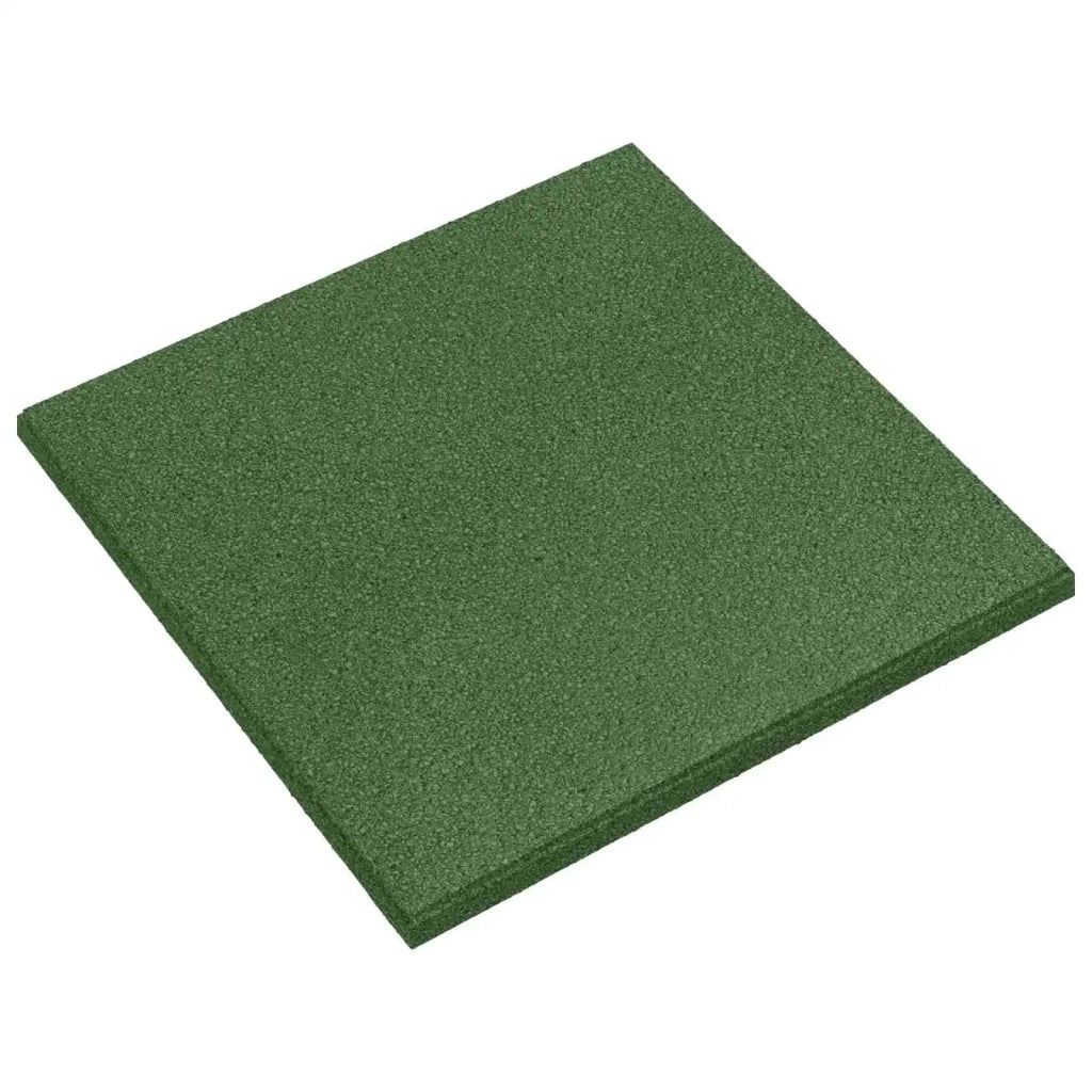 Piastrelle per Protezione dalle Cadute 12 pz Verde 50 x 50 cm CFW7388960