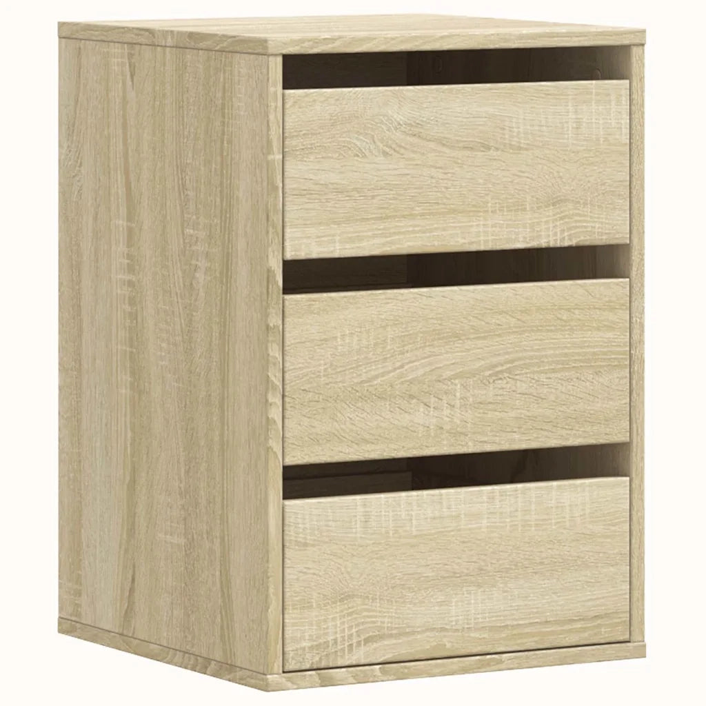Cassettiera Angolare Rovere Sonoma 40x41x58cm Legno Multistrato CFW2909975